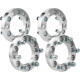 KYX® 1" 6x5.5" Wheel Spacers 108mm M14x1.5 4PCS for 2025 Chevrolet Silverado 1500 0