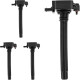 KAX® Ignition Coil Packs UF751,4 Packs Fit for Cherokee 2014-2020,Compass 2018-2021,Renegade 2015-2021,200 2015-2017,Dart 2013-2 0