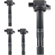 PHILTOP® Ignition Coil Pack, Replacement for CR-V, Accord, Civic, Crosstour, ILX, UF602 Ignition Coil Set of 4, OE Coils with Fa 0