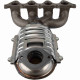 Suncent® 2006-2011 Hyundai Accent/Kia Rio 1.6L Front Catalytic Converter 1pc (EPA Compliant) 2
