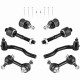 2004-2008 Acura TSX/2003-2007 Accord Front Lower&Upper Control Arm Kit 12pcs | Torchbeam® 2