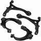 2004-2008 Acura TSX/2003-2007 Accord Front Lower&Upper Control Arm Kit 12pcs | Torchbeam® 1