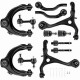 2004-2008 Acura TSX/2003-2007 Accord Front Lower&Upper Control Arm Kit 12pcs | Torchbeam® 0
