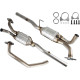 Catalytic Converter for 1998 Dodge Ram 1500 3Pcs EPA Compliant 0