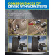 Suncent Front and Rear Struts Shock Absorber Assembly Fits Pilot 2006 2007 2008, Complete Suspension 172975 172974 37246 * 2, St 1