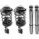 Suncent Front and Rear Struts Shock Absorber Assembly Fits Pilot 2006 2007 2008, Complete Suspension 172975 172974 37246 * 2, St 0