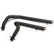 For Honda Steed Shadow VT600 VLX 600 Staggered Exhaust Pipe Silencer 4