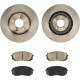2015-2017 Hyundai Tucson(More Available) Front Ceramic Brake Pad & Rotor Kit 1