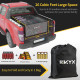 Suncent® 26 Cubic Feet Waterproof Black Rooftop Cargo Carrier Bag 1
