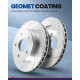 2006-2018 Toyota RAV4/2009-2013 Matrix(More Available) Front Drilled and Slotted Ceramic Brake Pad & Rotor Kit 1