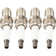 PHILTOP® 6993 Spark Plugs 4PCS for 2003 BMW 525i 8