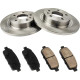 2011-2015 Volt/2014-2016 ELR/2016-2019 Cascada Rear Ceramic Brake Pad & Rotor Kit 7