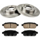 2011-2015 Volt/2014-2016 ELR/2016-2019 Cascada Rear Ceramic Brake Pad & Rotor Kit 8
