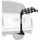 Suncent® 4-Bikes Rack Hitch Mount Carrier Fits 2" Receivers 143 lbs Capacity with Foldable Arms & Tilt-Away Modes for Car SUV Tr 1