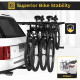 Suncent® 4-Bikes Rack Hitch Mount Carrier Fits 2" Receivers 143 lbs Capacity with Foldable Arms & Tilt-Away Modes for Car SUV Tr 5