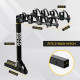 Suncent® 4-Bikes Rack Hitch Mount Carrier Fits 2" Receivers 143 lbs Capacity with Foldable Arms & Tilt-Away Modes for Car SUV Tr 2