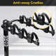 Suncent® 4-Bikes Rack Hitch Mount Carrier Fits 2" Receivers 143 lbs Capacity with Foldable Arms & Tilt-Away Modes for Car SUV Tr 4