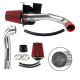 ZonCar® 2014-2018 Chevrolet Silverado 1500 5.3L High Flow Performance Red Cold Air Intake Kir With Filter Heat Shield 1