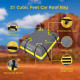 Suncent® 21 Cu.ft Grey Waterproof Rooftop Cargo Carrier Bag 2