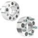 5x4.5" Wheel Spacers Hub Centric 2" 71.5mm 1/2"x20 2Pcs 0