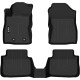 ViWiK® All Weather Custom Truck Floor Mats Best TPE Vehicle Floor Liner for 2025 Subaru Impreza SUV Automotive Front & Rear Mats 0