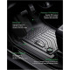 ViWiK® All Weather Custom Truck Floor Mats Best TPE Vehicle Floor Liner for 2023 Mazda CX-5 SUV Automotive Front & Rear Mats 6