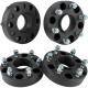 KAX® 1.5" 6x5.5" Hub Centric Wheel Spacers 77.8mm M12x1.25 4PCS for 2023 Nissan TITAN 0