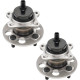 Rear Wheel Hub Bearing Assembly 2PCS for 2009 Toyota Yaris 1