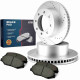 Suncent® 2006-2008 RAM 1500 Front Brake Rotors and Pads 0
