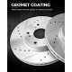 Suncent® 2006-2008 RAM 1500 Front Brake Rotors and Pads 3