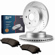 2007 Dodge Durango Front Ceramic Performance Brake Pad & Rotor Kit 0