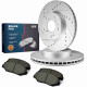Suncent® 2005-2012 Honda Accord(More Available) Front Brake Rotors and Pads 0