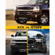 Suncent® 2007-2018 Chevy Silverado 1500 Bull Bar With Skid Plate & LED Light Bar 5