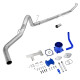 2013-2018 6.7L Cummins Blue EGR Delete Kit & 4" DPF Delete Turbo-Back Exhaust System 0