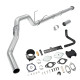2013-2018 6.7L Cummins 4" Downpipe-Back Exhaust System & EGR Delete Kit Black 0