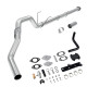 2013-2018 6.7L Cummins 4" DPF Delete Downpipe-Back Exhaust System & EGR Delete Kit Black 0