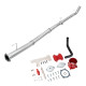 2013-2022 6.7L Cummins 4" DPF&CAT Delete Race pipe & Red EGR Delete Kit 0