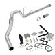 2013-2018 6.7L Cummins DPF/EGR Silver Delete Kit And 4" Downpipe-Back Exhaust System 0