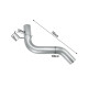 2007-2009 6.7L Cummins 4" Turbo-Back DPF-Delete Exhaust System with Muffler for Ram 2500 3500 13