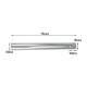 2007-2009 6.7L Cummins 4" Turbo-Back DPF-Delete Exhaust System with Muffler for Ram 2500 3500 11