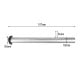 6.7L Cummins 4" DPF Delete Race Pipe with Muffler for 2013-2018 Dodge Ram 2500/3500 13