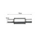 6.7L Cummins 5" Turbo-Back DPF Delete Pipe with Muffler for 2013-2018 Dodge Ram 2500/3500 16