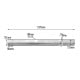 6.7L Cummins 5" Turbo-Back DPF Delete Pipe with Muffler for 2013-2018 Dodge Ram 2500/3500 15