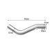 6.7L Cummins 5" Turbo-Back DPF Delete Pipe with Muffler for 2013-2018 Dodge Ram 2500/3500 14
