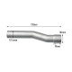 2019-2024 6.7L Cummins 4" DPF & Cat Delete Race Pipe for Dodge Ram 2500/3500 15