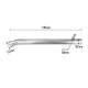 6.7L Cummins 4" Downpipe-Back DPF Delete Pipe for 2019-2024 Dodge Ram 2500/3500 13