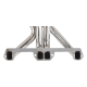 1-5/8" Long Tube Header For 1975-1989 Dodge D100 D200 Pickup 318 340 360 V8 4