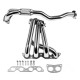 1-1/2" Equal Length Header For 1993-1997 Toyota corolla 1.6L L4 0